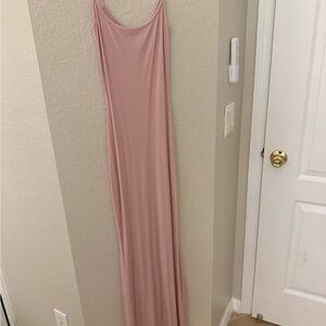NWOT SKIMS Blush Midi Dress